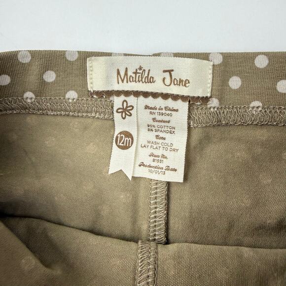 Matilda Jane Chocolate Malt Shorties - Picture 3 of 4